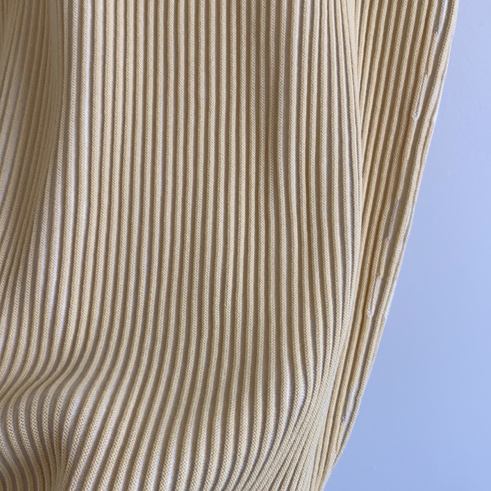 *NWOT* Uniqlo 3D Cotton Ribbed Crew Neck Dress - Picture 12 of 14